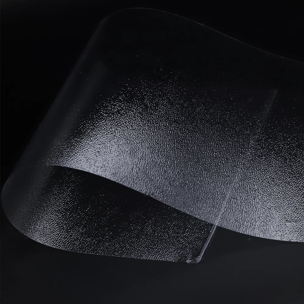 Feuille transparente en PVC pour simulation de paysage extérieur, 2 pièces