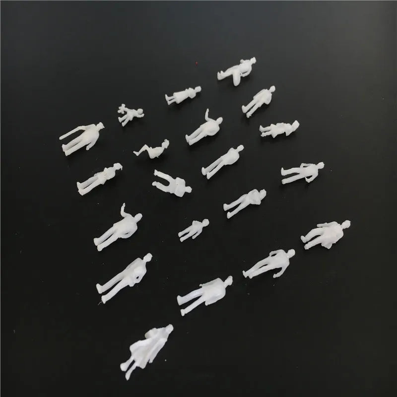 1/100 Piece Scale White Figure 