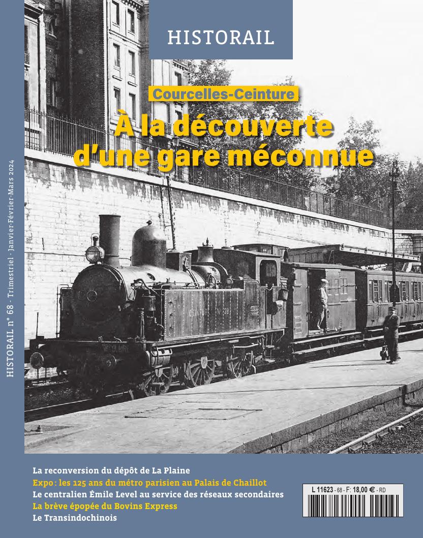 Historail 68 - Cinturón de Courcelles - enero de 2024