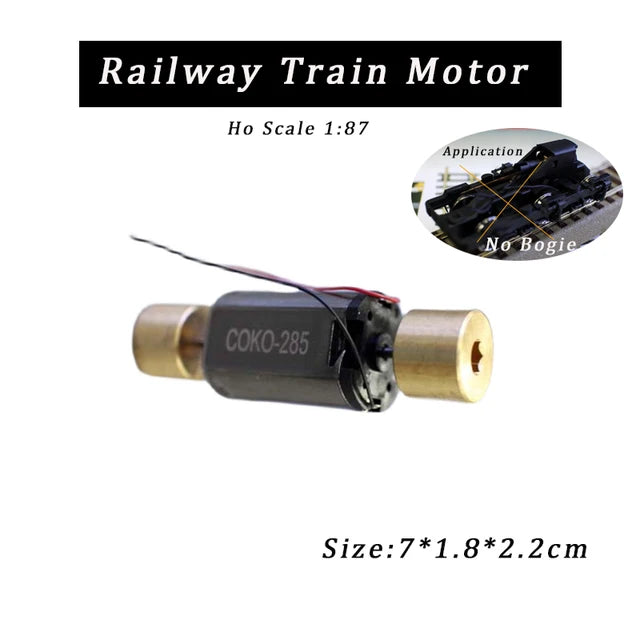 1/87 HO Scale Train Kit 9V Universal ohne Motor 