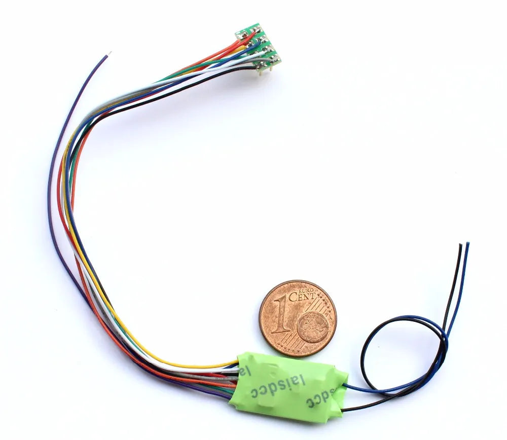 Dcc ATA Bole Decoder für H0-Zug Stay Alive Wires KungFu-Serie NEM652 870021 