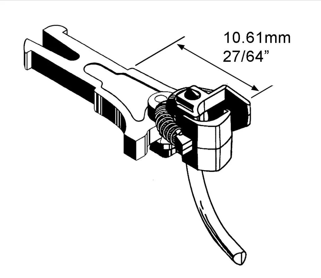 6 Paare, Maßstab 1:87, NEM 362, europäischer Kupplungstyp, 10,67 mm, 0,420 Zoll, 27/64 Zoll, 3819 