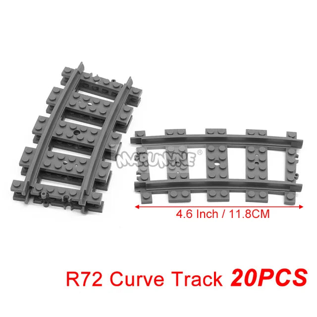 Various toy track, model accessories compatible with 53401 