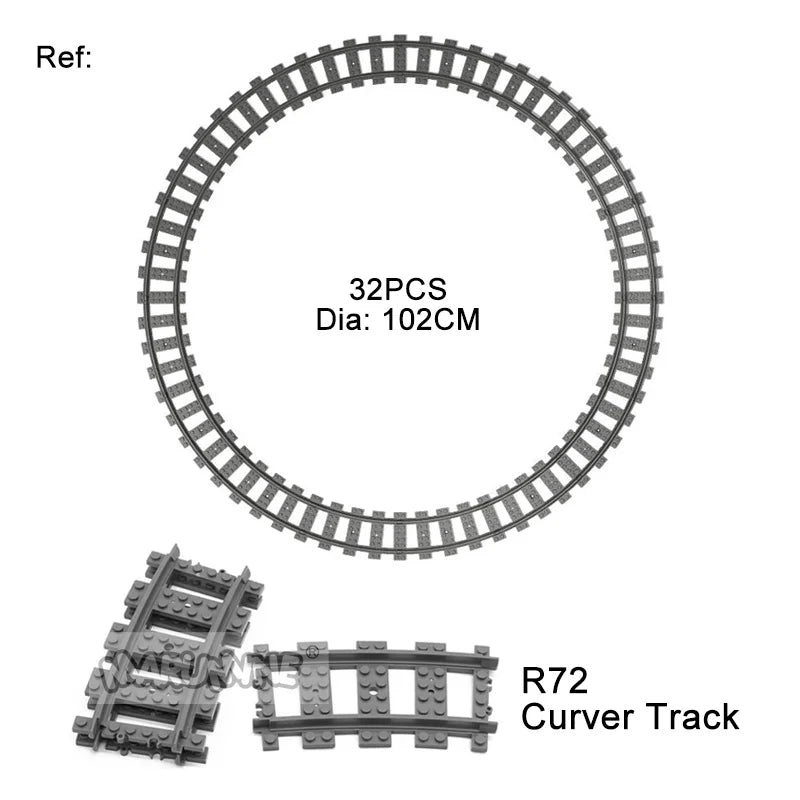 Various toy track, model accessories compatible with 53401 