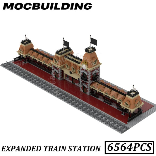 Train Station, Building Bricks MOC 