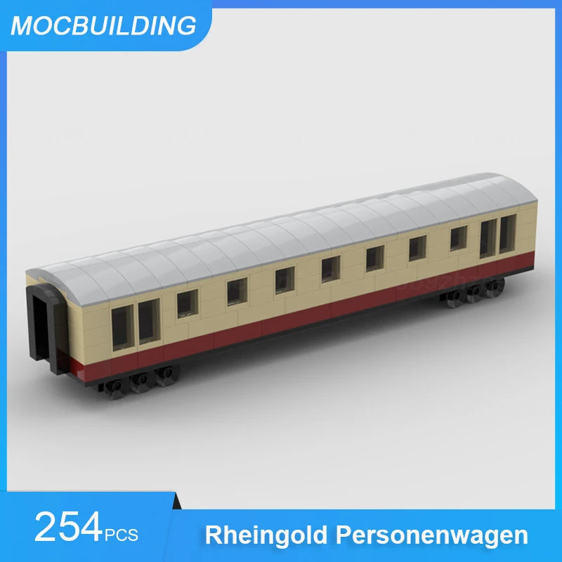 Rheingold Personenwagen, Bausteine ​​zum Zusammenbauen des MOC 