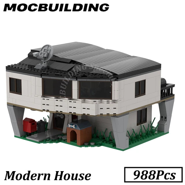 MOC - Modèle de maison moderne