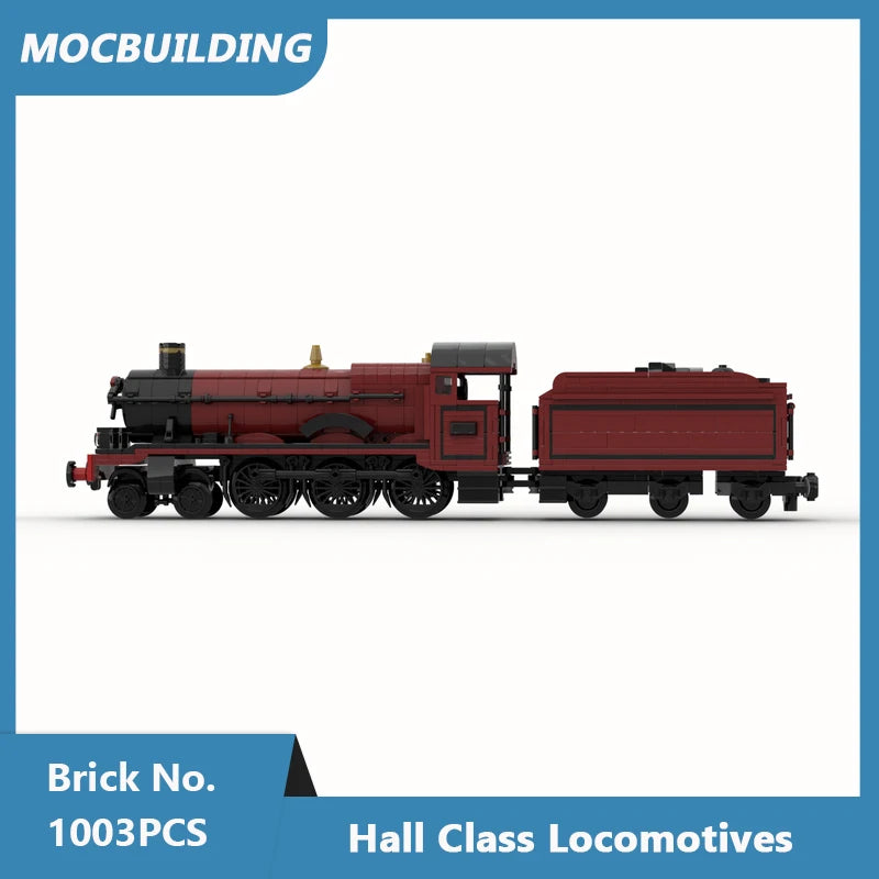 Hall Class GWR Locomotive Olton-Hall, Steam Model, MOC 