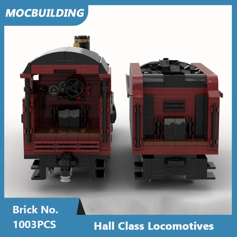 GWR-Lokomotive Olton-Hall der Hall-Klasse, Dampfmodell, MOC 