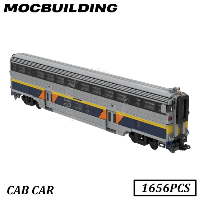 Voiture voyageur type US, construction MOC