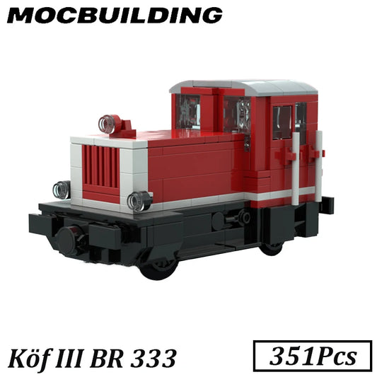 Locotracteur allemand type KÖF, construction MOC