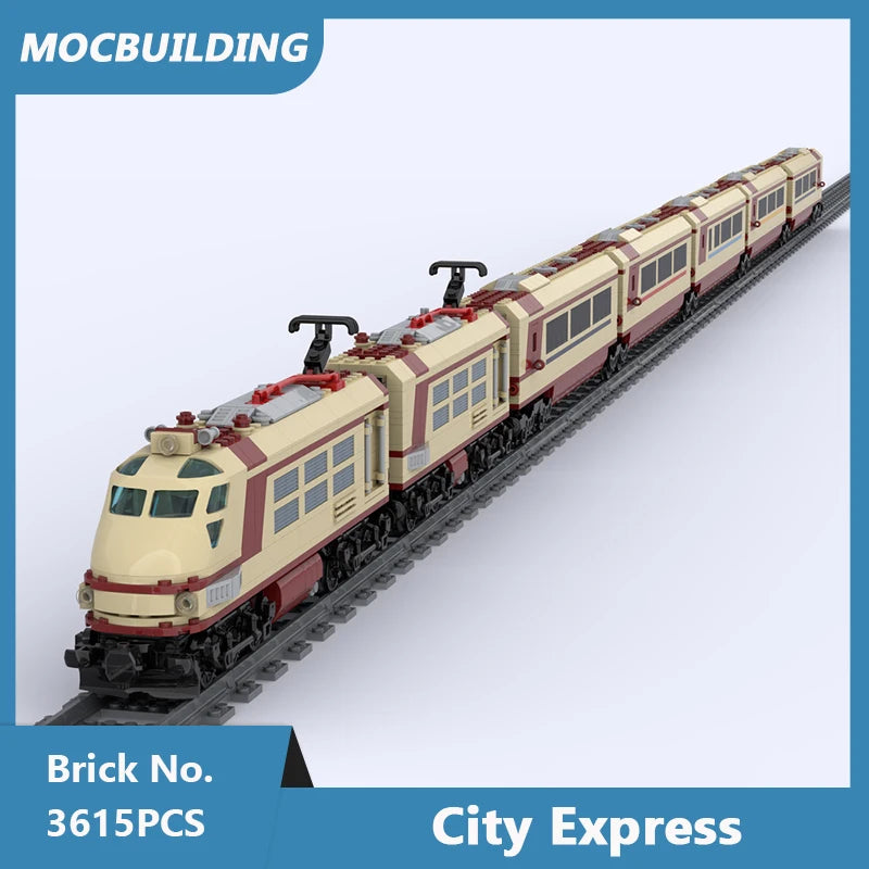 City Express and Pike Spice Train, MOC 