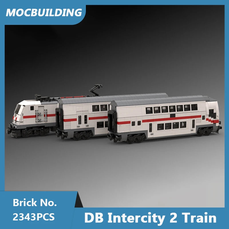 DB Intercity 2, MOC, 2343 pieces 