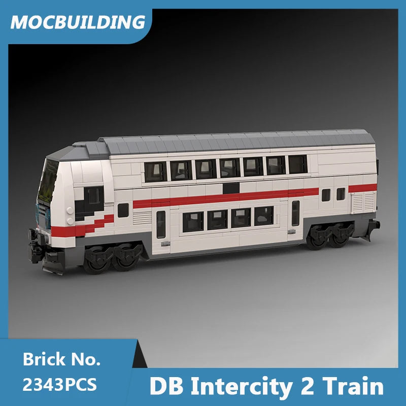 DB Intercity 2, MOC, 2343 pieces 