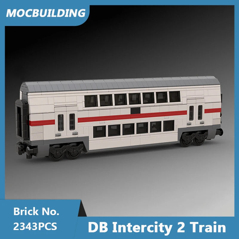 DB Intercity 2, MOC, 2343 pieces 