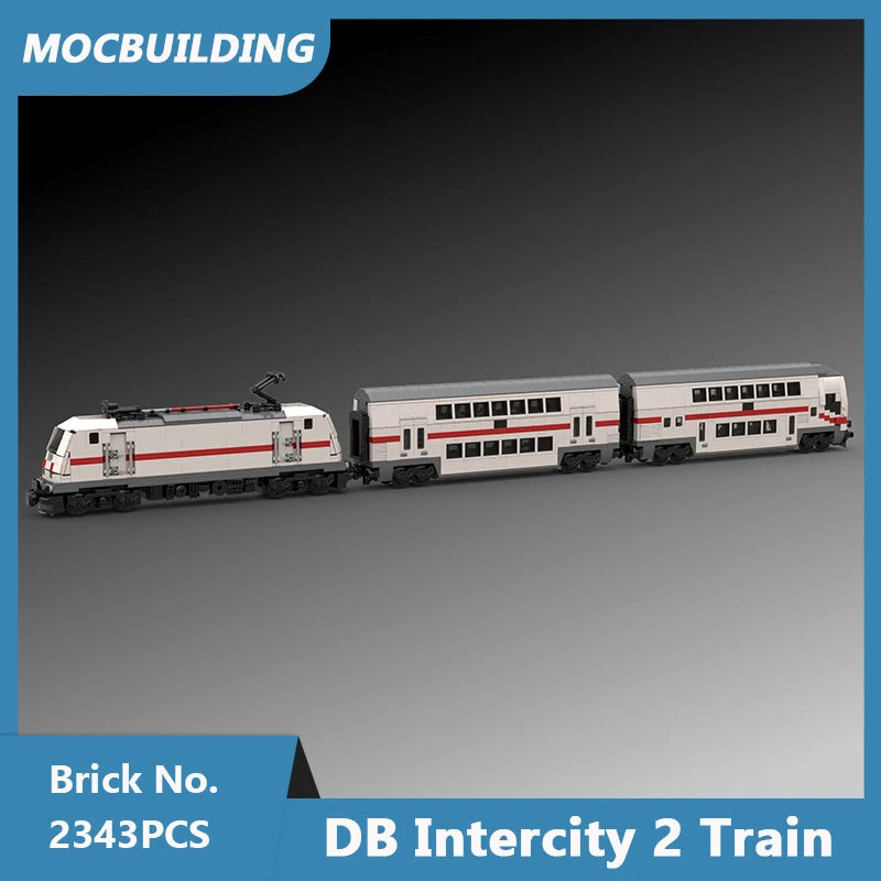 DB Intercity 2, MOC, 2343 pièces