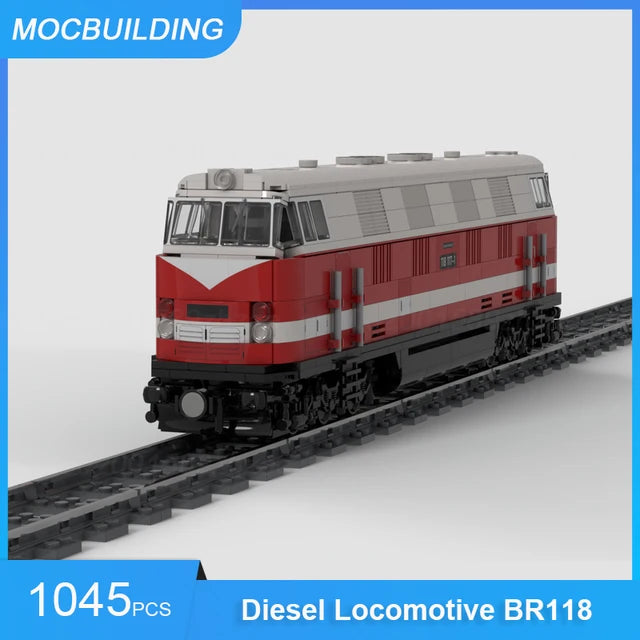 Diesel Locomotive, Briques à assembler soi-même, DB, BR218, BR132, BR118