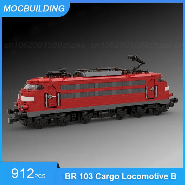 Corail passenger car, 1st class train model, DIY MOC assembled bricks 