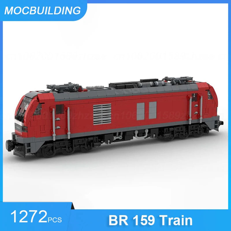 Corail passenger car, 1st class train model, DIY MOC assembled bricks 