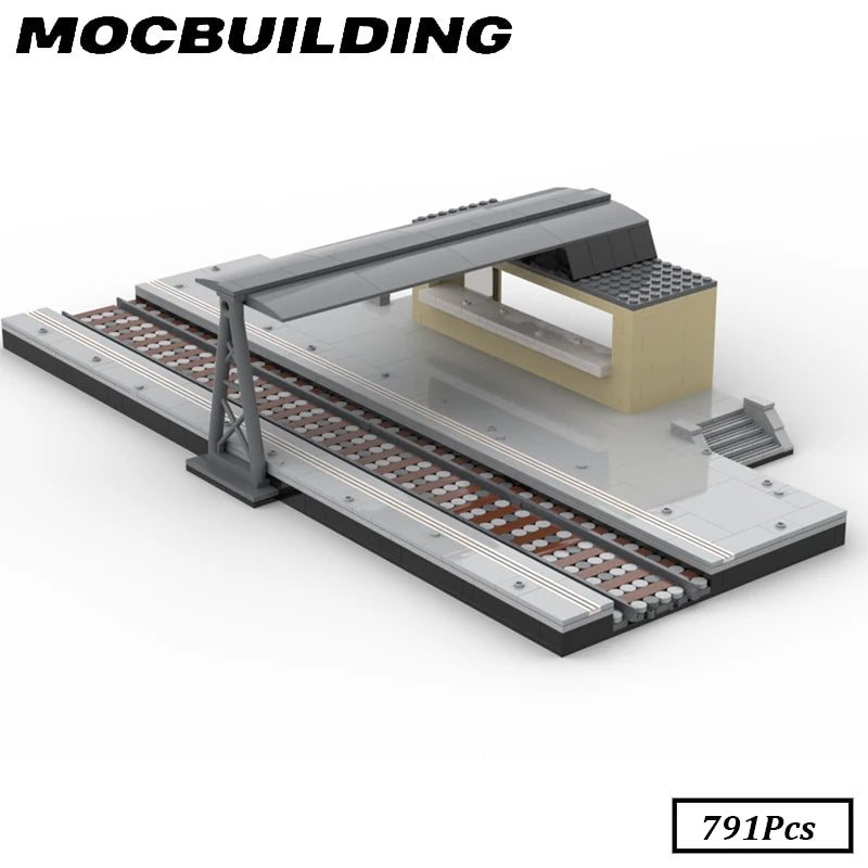 Bahnsteige, MOC-Bau 