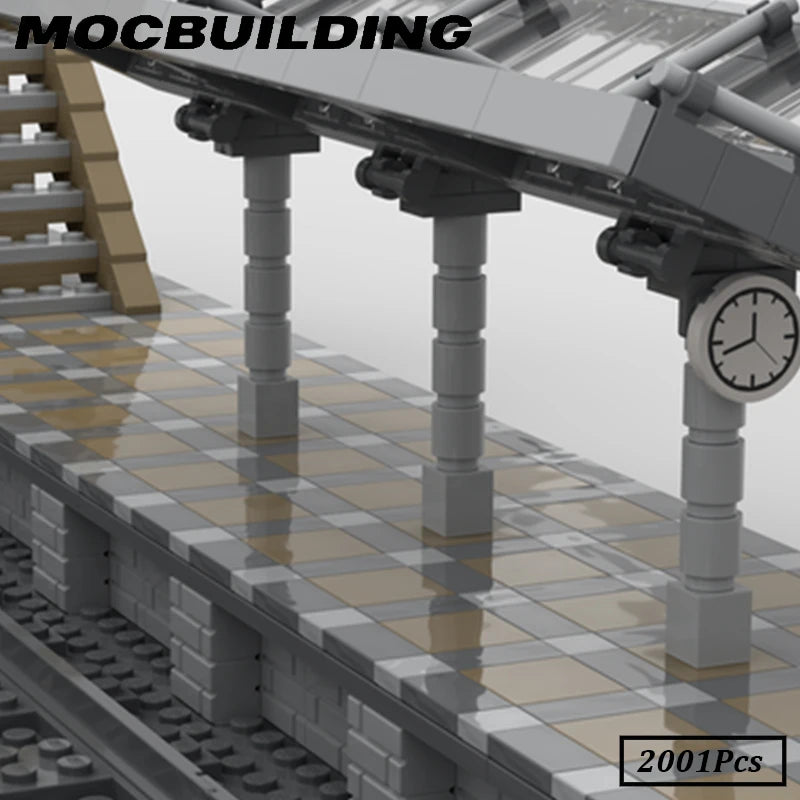 Bahnsteige, MOC-Bau 