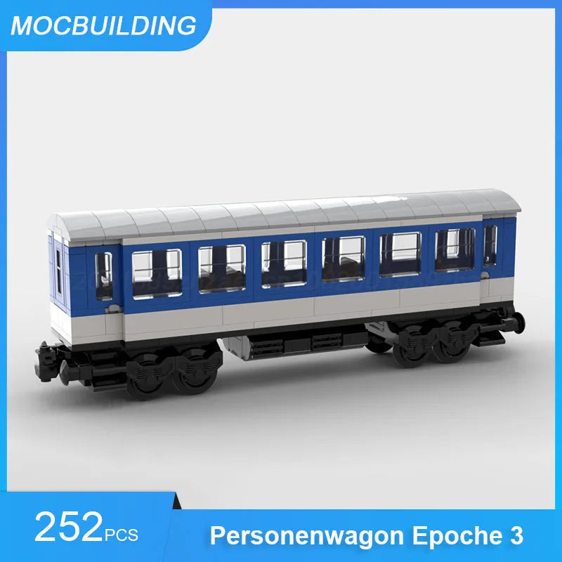 Locomotive type Mallard, construction MOC