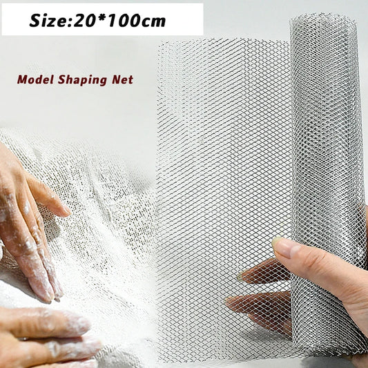 Mesh for plaster relief, 20x100cm, 1 piece 