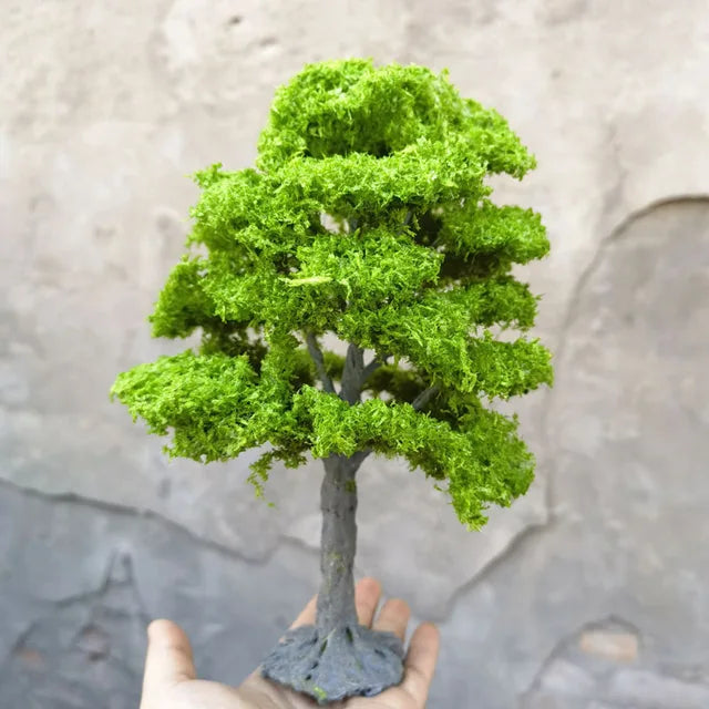 Modèle d'Arbre Banyan en Fil de Fer de 25cm, à l'Échelle G