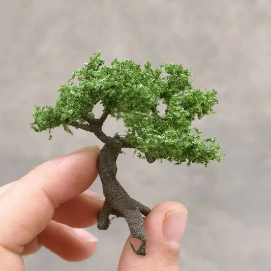 High Quality 4cm Miniature Wire Tree Model 