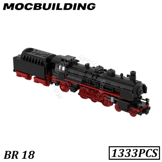 BR18 type locomotive, MOC building blocks 