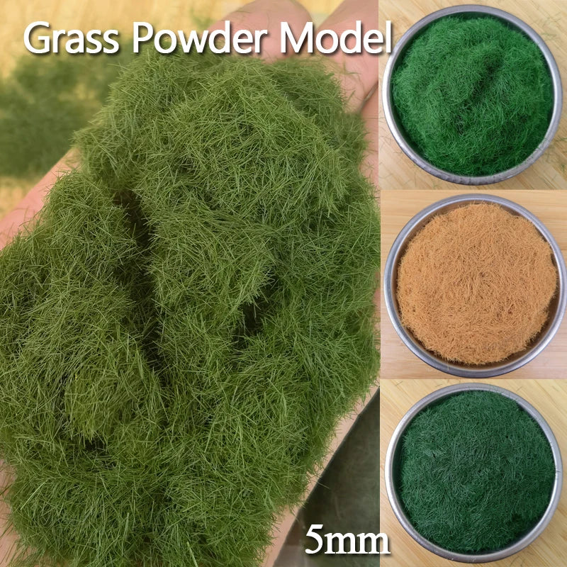 Flocking for making lawn carpets, 5mm, 30G 