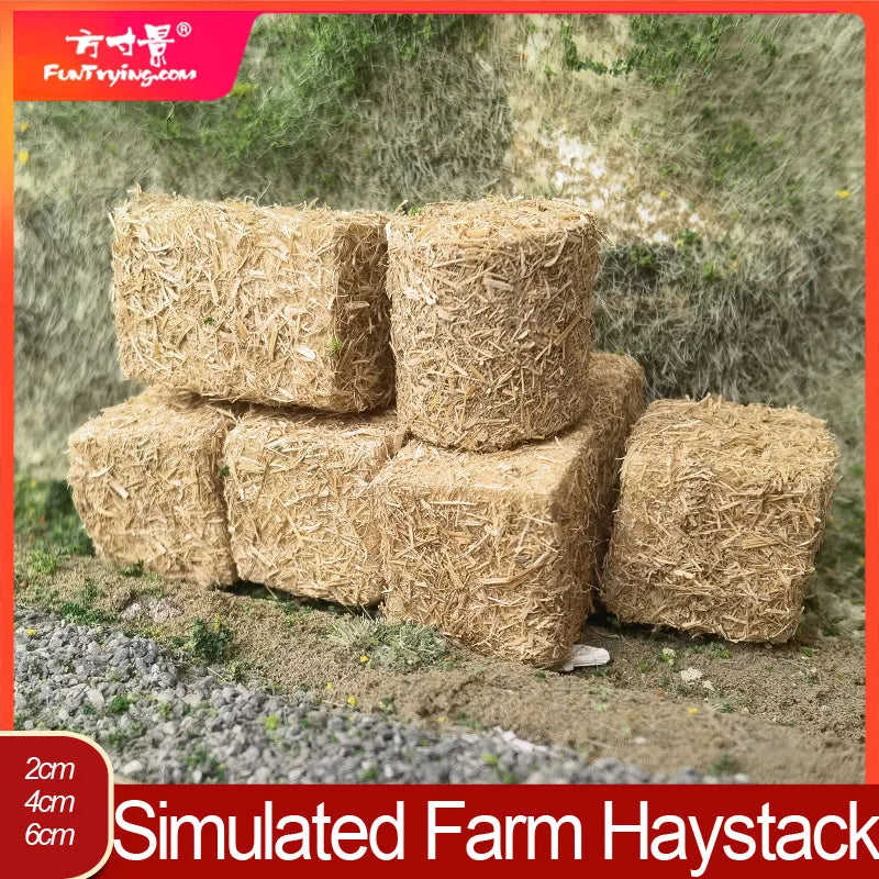 Haystack model, HO scale, 5 pieces 