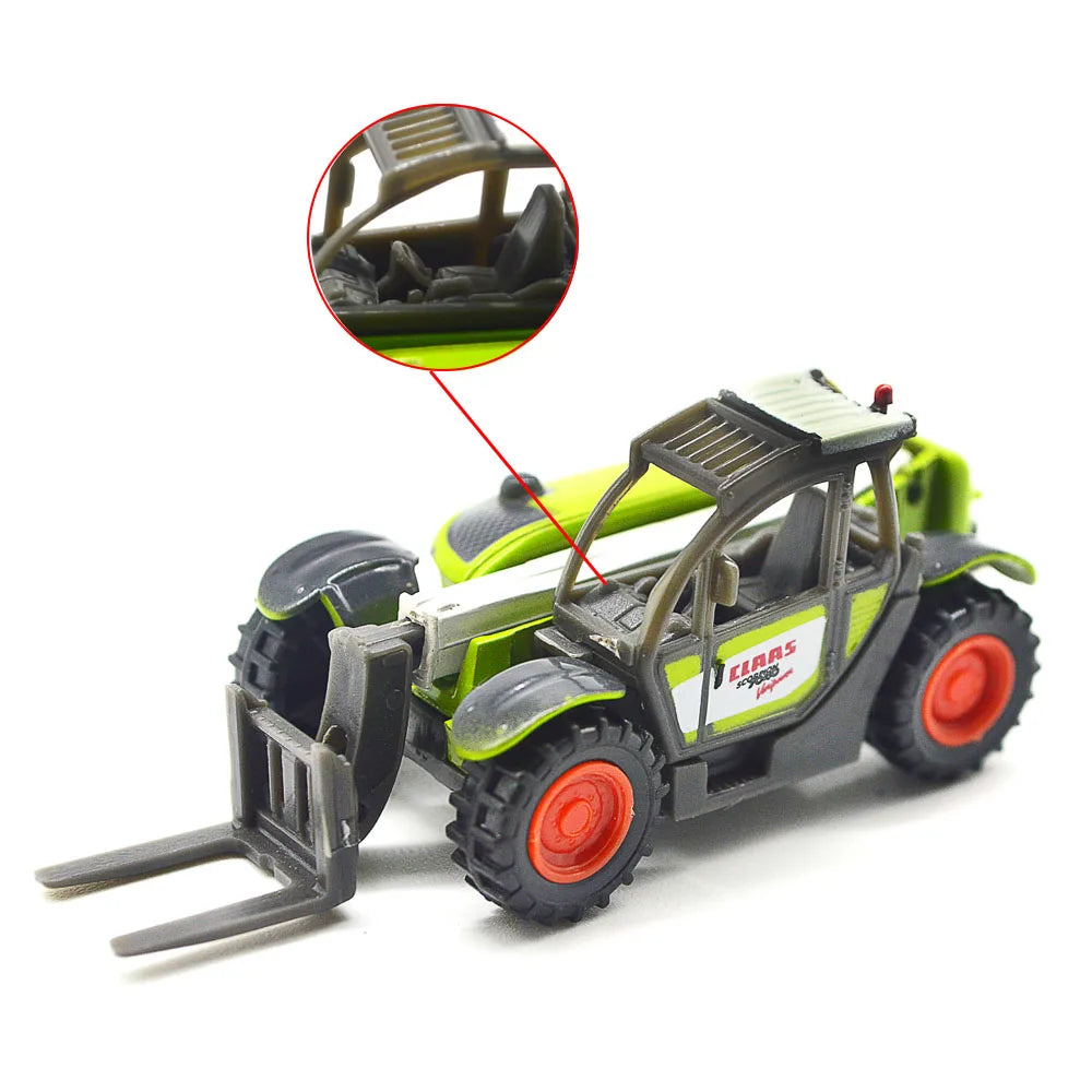 Modèle de bulldozer en alliage de plastique, camion de construction, modèle Ebloader, échelle HO 1:87