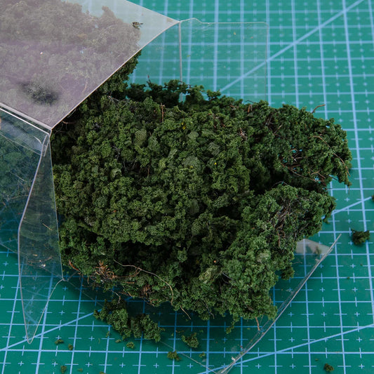 Spielzeuggebäude Modell Szene Layout Material Mikro Militär Landschaft Vegetation Camsalomon Cluster SadDiorama Analyst 