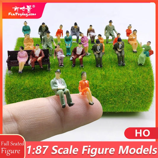 Various figures, Ho scale