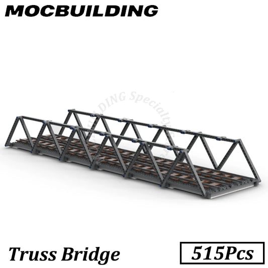 Modèle de pont en treillis pour train, MOC