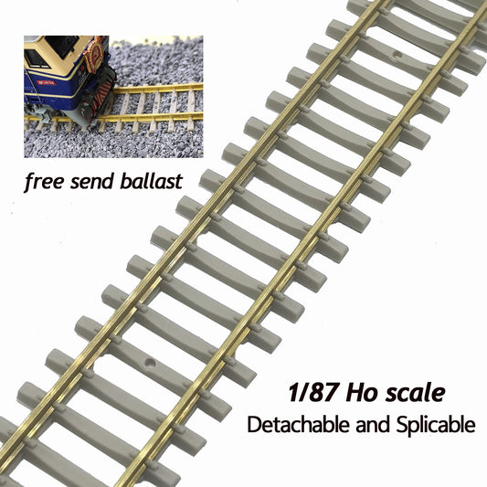 HO scale flexible track, free ballast, 50cm, 1pcs, 3pcs, 5pcs