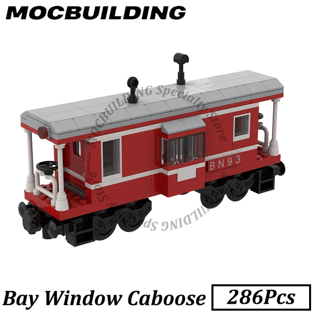 Caboose Bay, MOC building bricks 