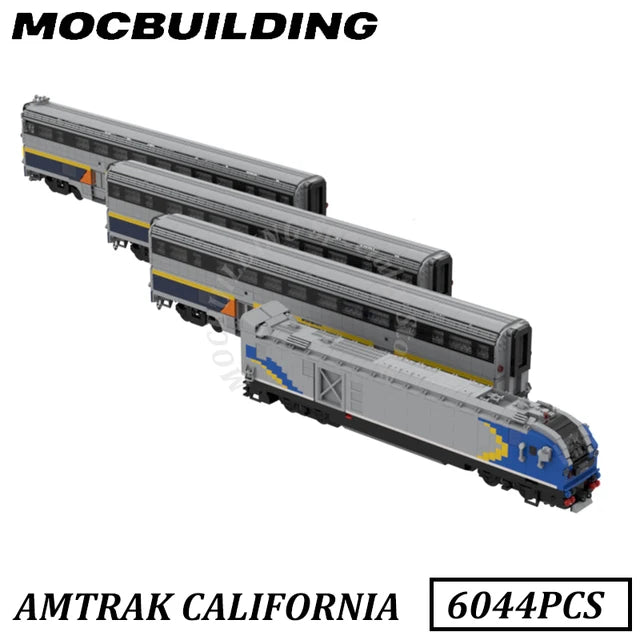 Amtrack US trainset, type MOC 