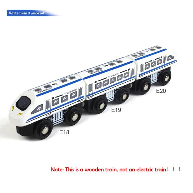 Children's electronic motor train model, magnetic railway track 