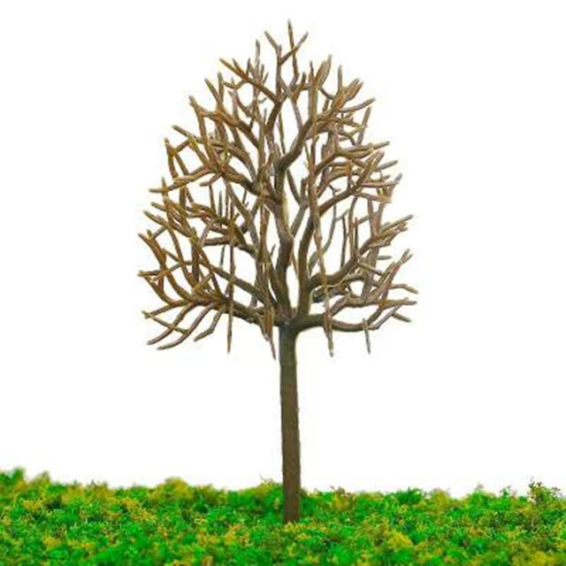 Plastic tree trunk model, 10cm 