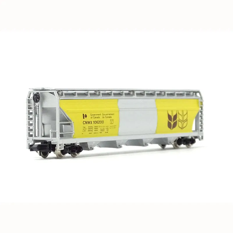 Yellow grain wagon, scale N 1/160 