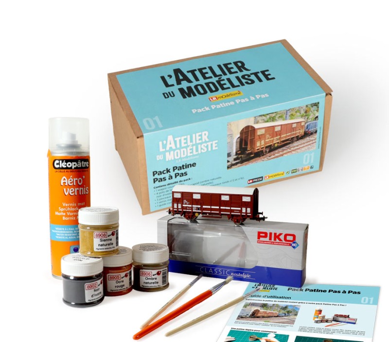 Kit de pátina paso a paso - 01