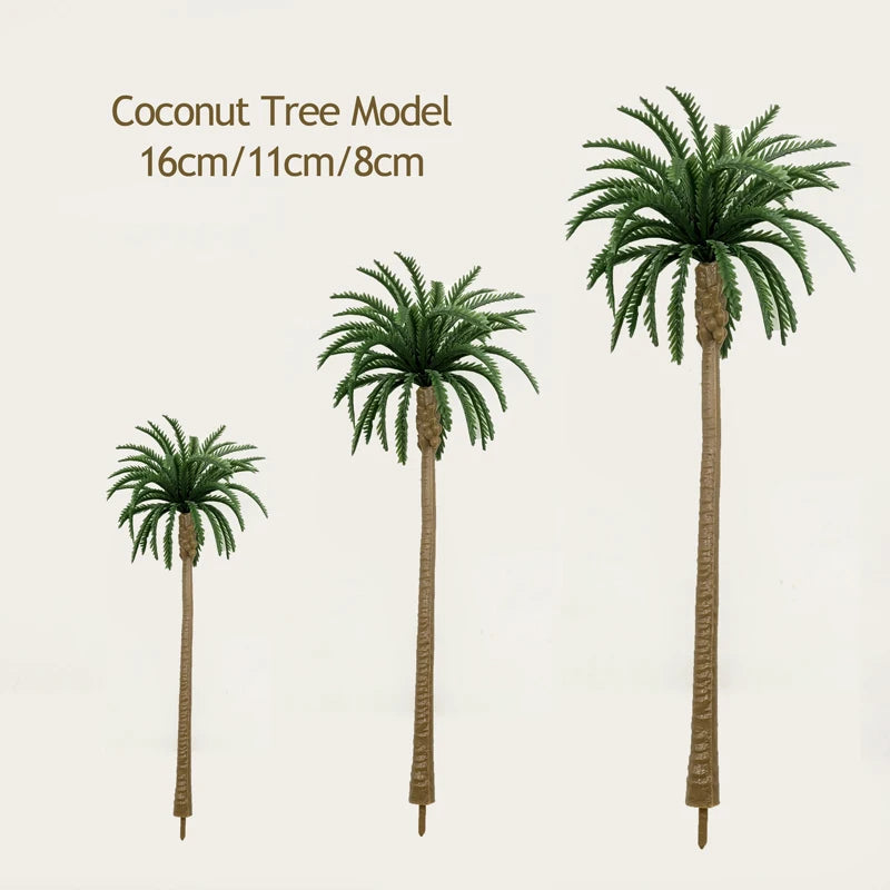 Palm tree Élen amp shape, scale 1/87 