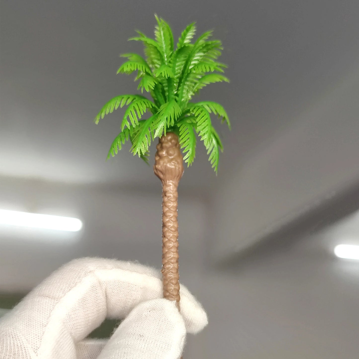 Palm tree landscape model, 8 pieces 110mm HO scale 