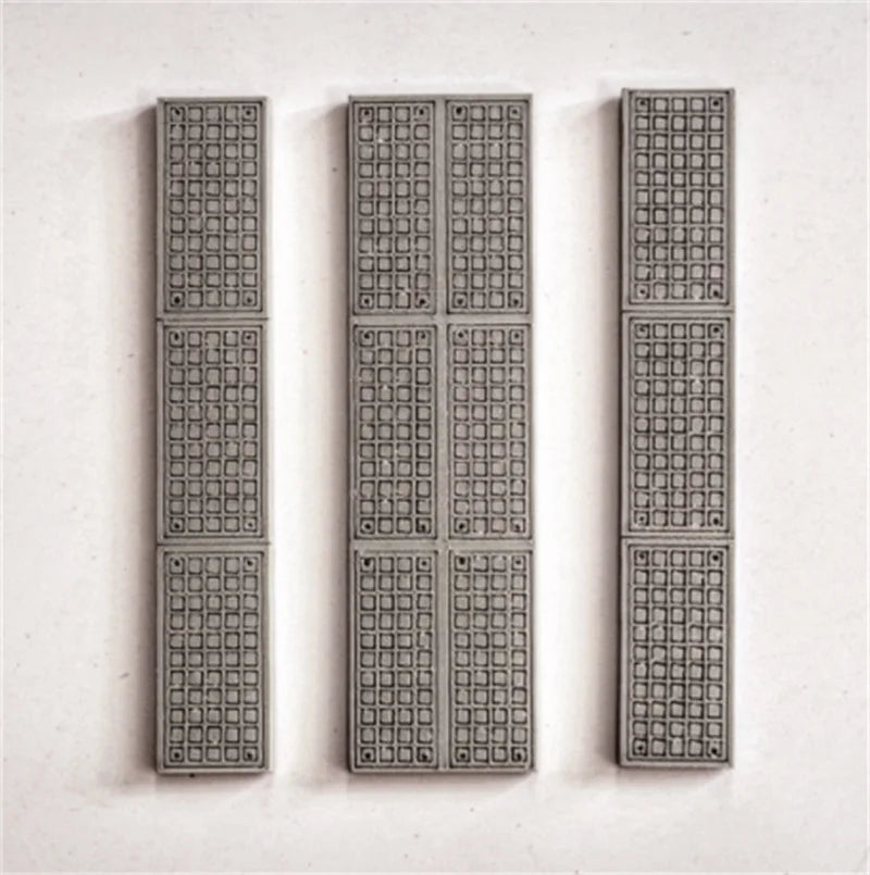 Track crossing plate, H0 scale, 1/87 