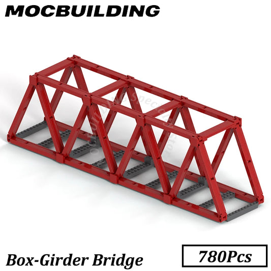Puente de vigas, bloques de construcción MOC 