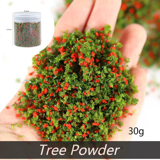 Lege Terrain Diorama Powder, DIY Sponge for PrHub Layout, Architectural Model Executive Materials, Landscape Dozens, 30g 