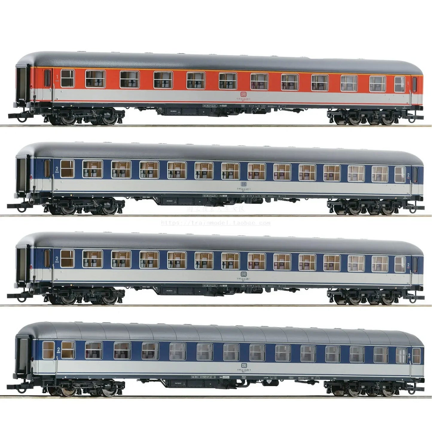 ROCO SB car set, HO scale - 1/87 