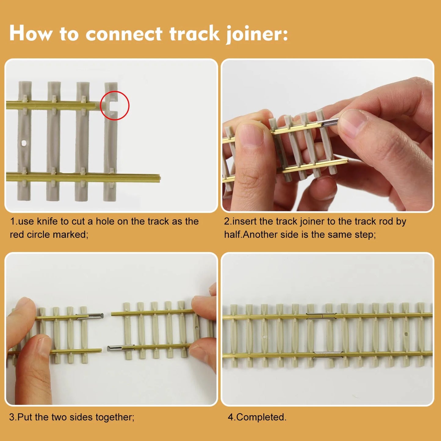 Rail Flexible, échelle N 1:160 de 50cm, 5 ou 10 Pièces